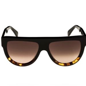 Celine CL 41026/S Gradient Lens / Black - Tortoise USED